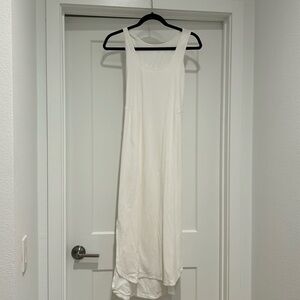 lululemon White Open Back Dress